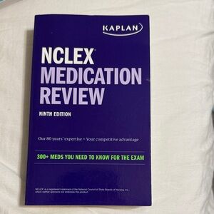 Kaplan Portable Medication Review‎ in Dark Blue